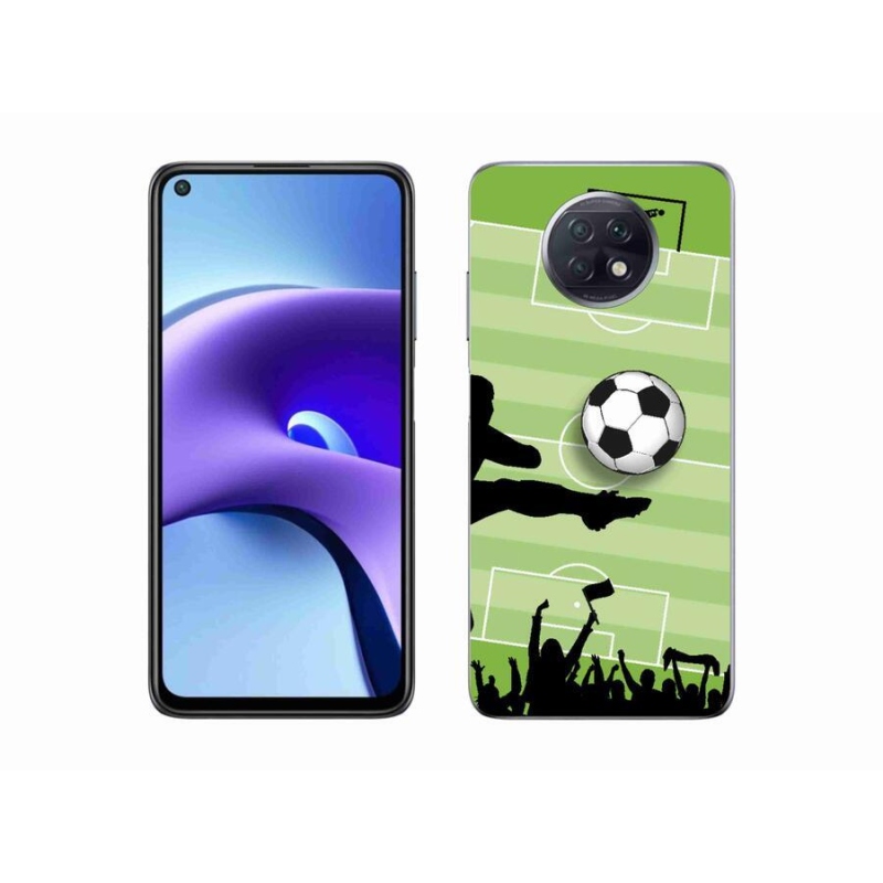 Gelový kryt mmCase na mobil Xiaomi Redmi Note 9T 5G - fotbal 3