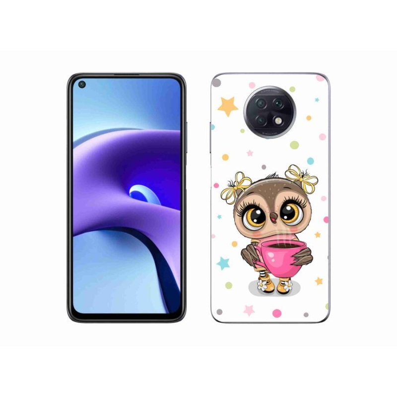 Gelový kryt mmCase na mobil Xiaomi Redmi Note 9T 5G - kreslená sovička