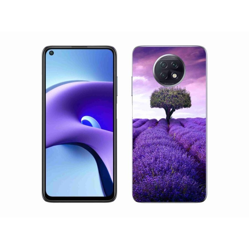 Gelový kryt mmCase na mobil Xiaomi Redmi Note 9T 5G - levandulová louka