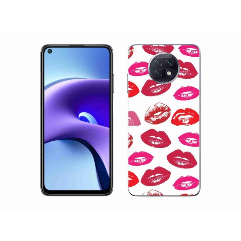 Gelový kryt mmCase na mobil Xiaomi Redmi Note 9T 5G - rty