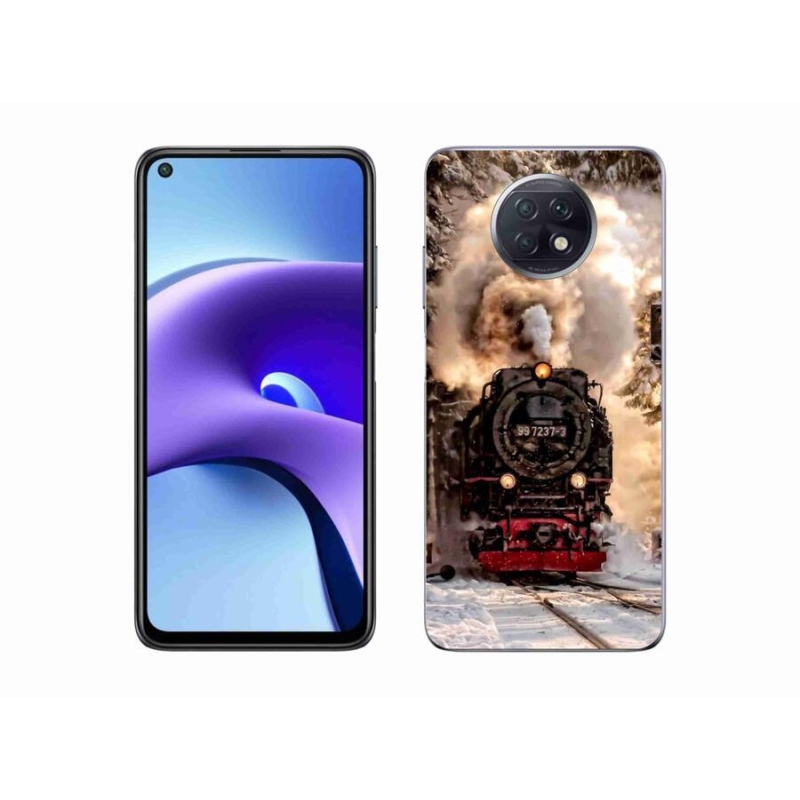 Gelový kryt mmCase na mobil Xiaomi Redmi Note 9T 5G - vlak
