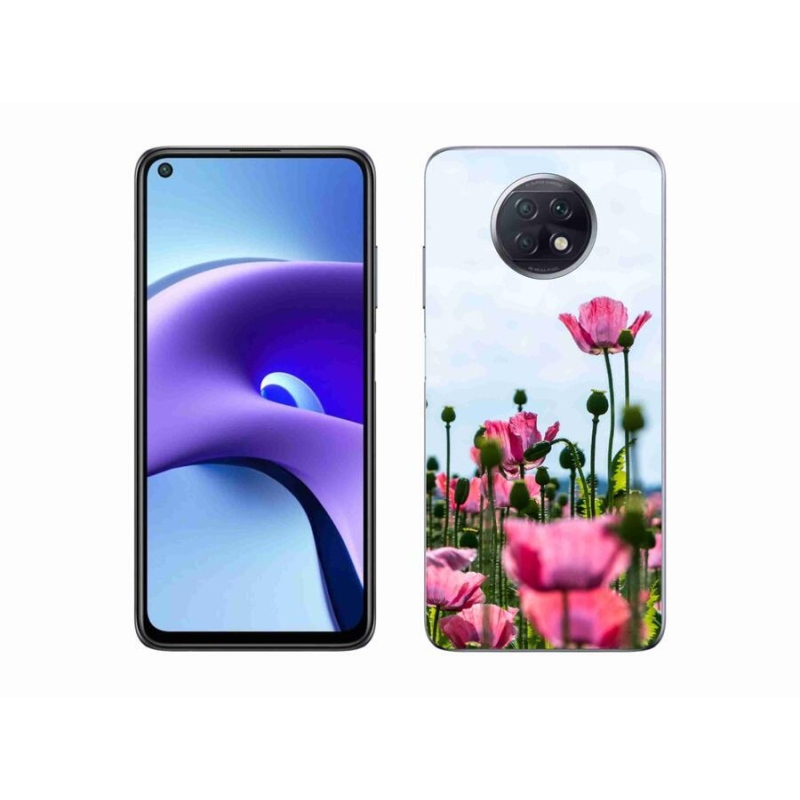 Gelový kryt mmCase na mobil Xiaomi Redmi Note 9T 5G - vlčí mák