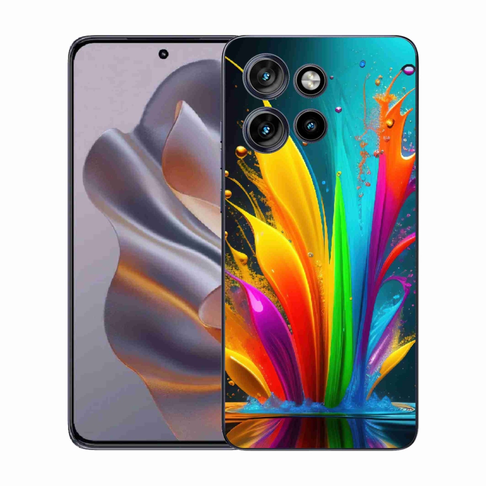 Gelový kryt mmCase na Motorola Edge 50 Neo - abstraktní motiv 1