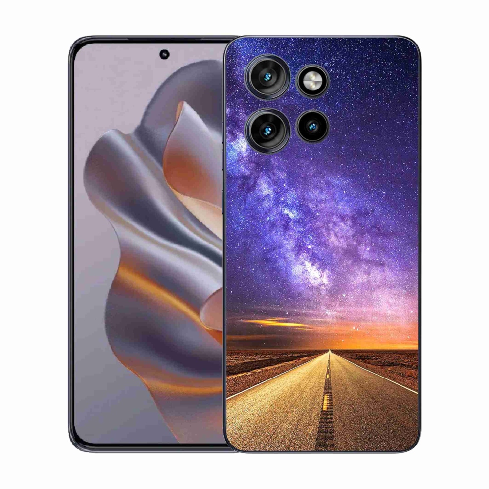 Gelový kryt mmCase na Motorola Edge 50 Neo - americká silnice