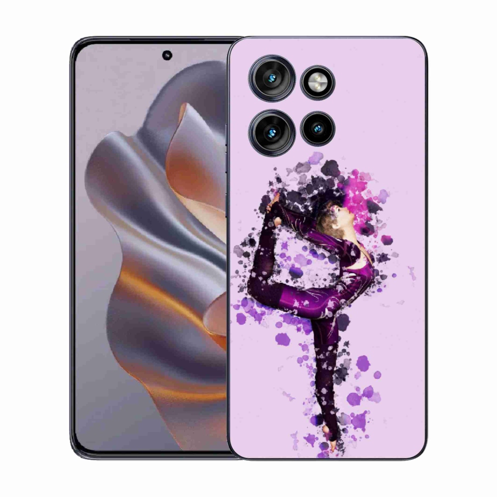 Gelový kryt mmCase na Motorola Edge 50 Neo - baletka