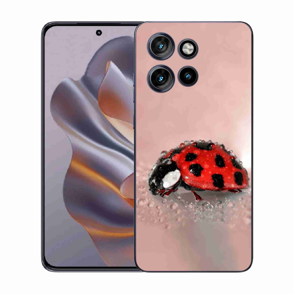 Gelový kryt mmCase na Motorola Edge 50 Neo - beruška