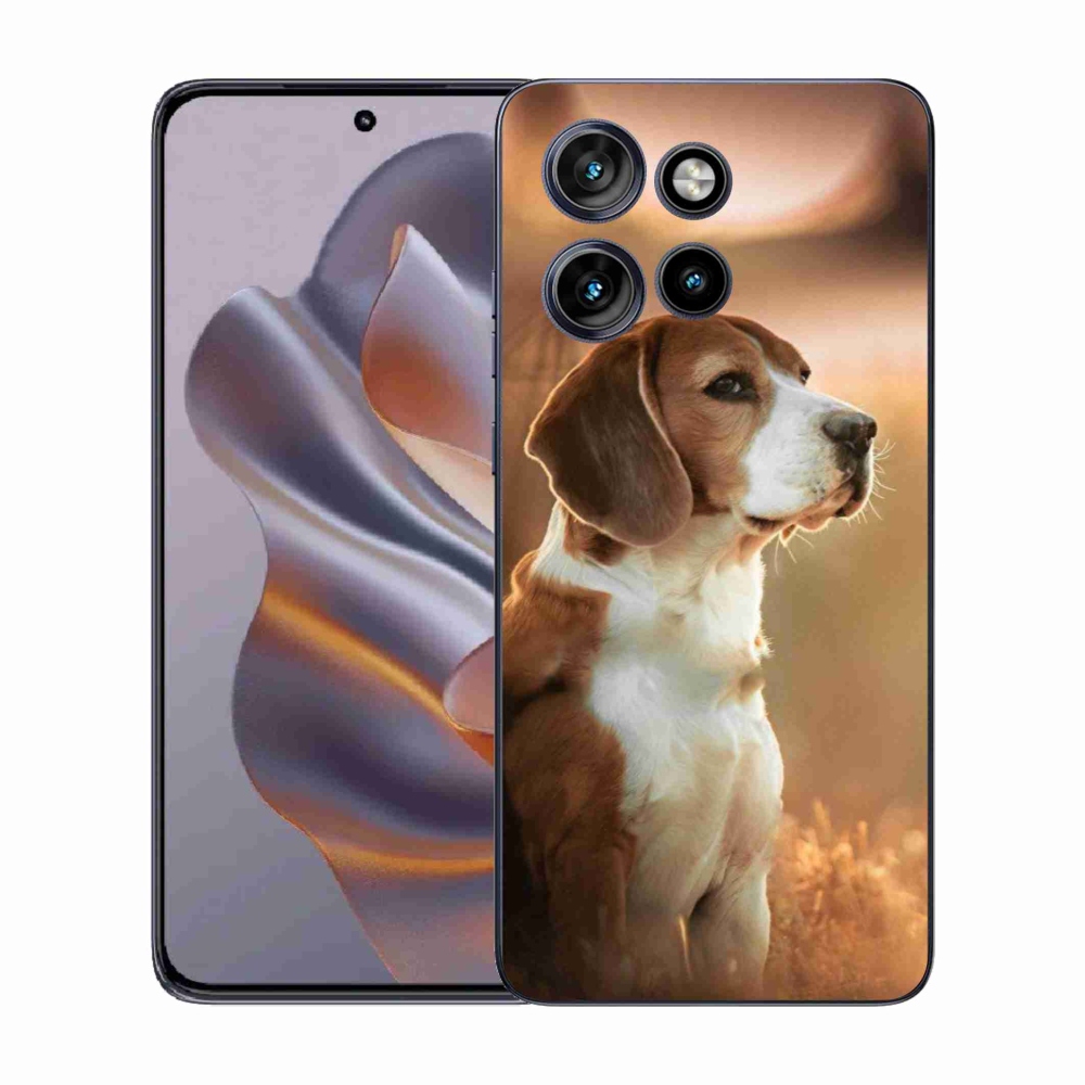 Gelový kryt mmCase na Motorola Edge 50 Neo - bígl