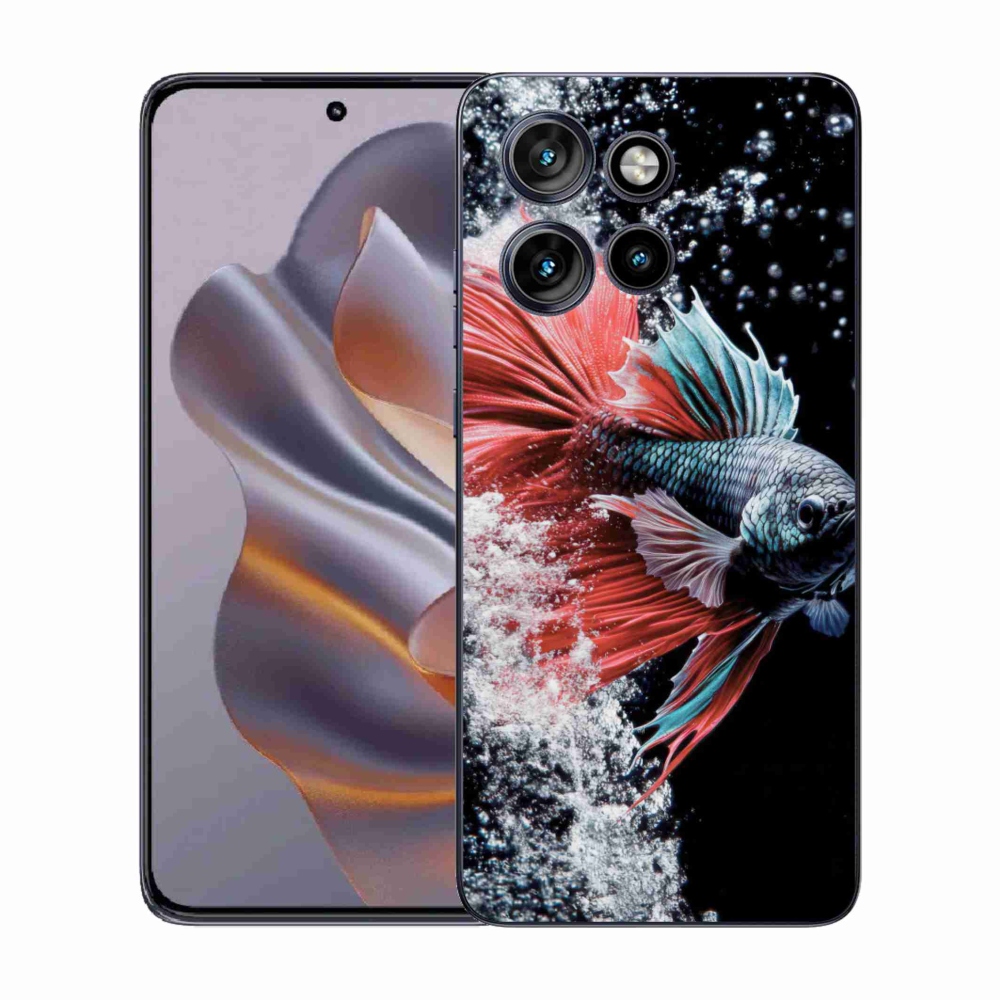 Gelový kryt mmCase na Motorola Edge 50 Neo - bojovnice pestrá