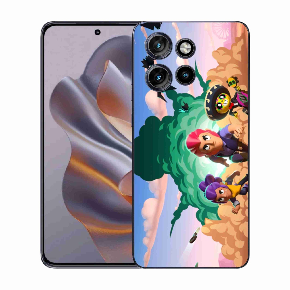 Gelový kryt mmCase na Motorola Edge 50 Neo - brawl stars