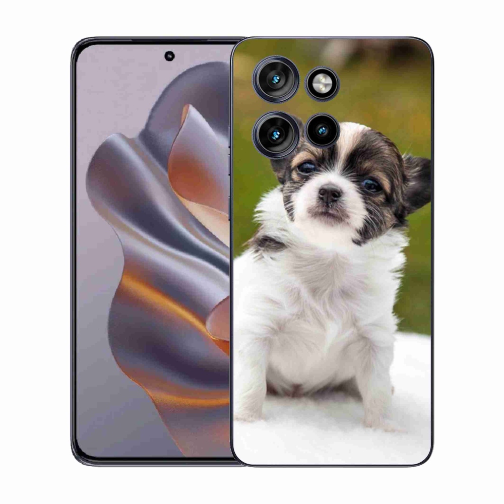 Gelový kryt mmCase na Motorola Edge 50 Neo - čivava 4