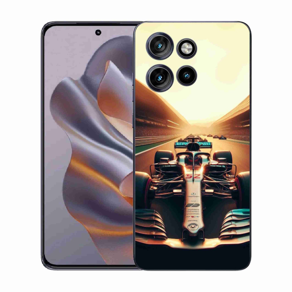 Gelový kryt mmCase na Motorola Edge 50 Neo - formule 1