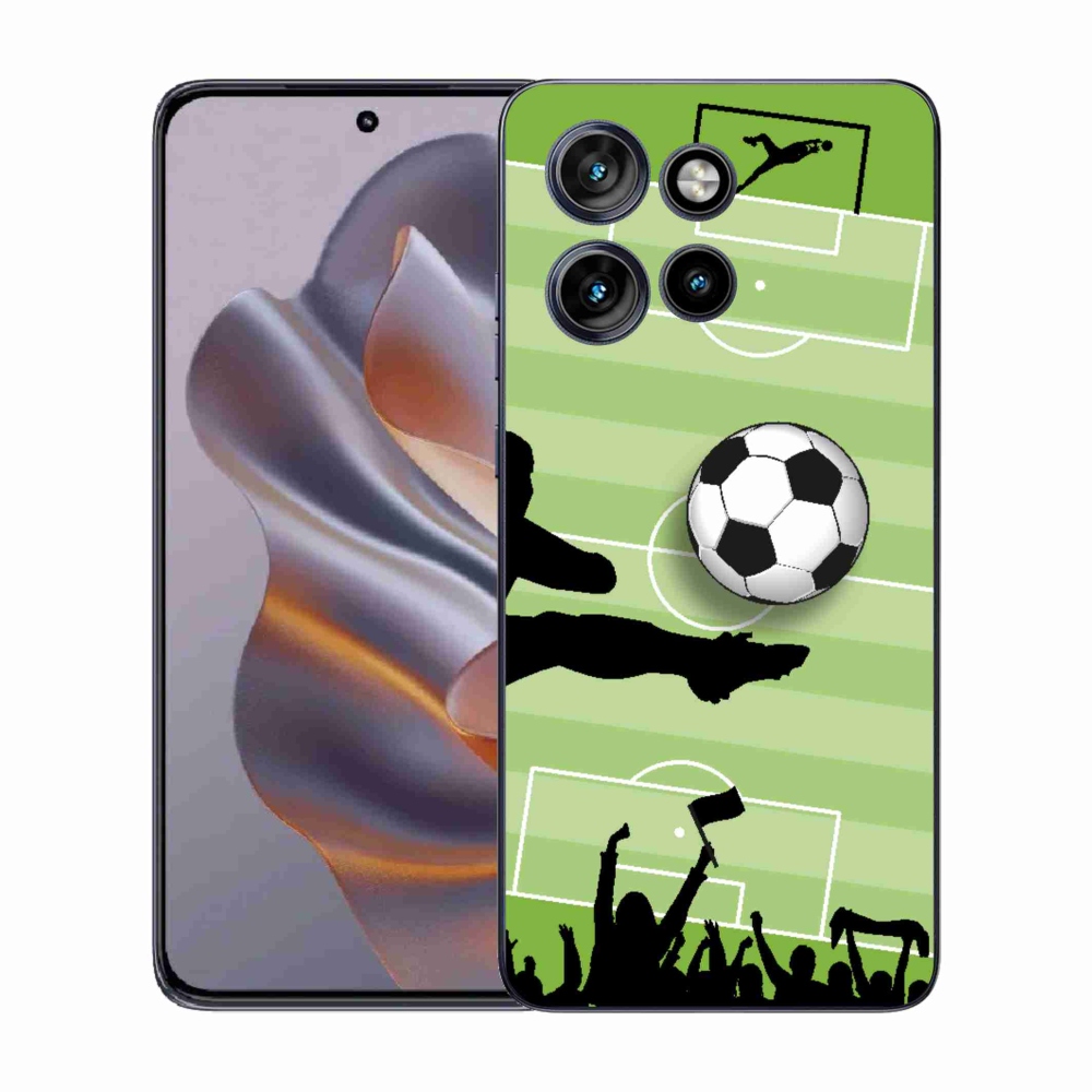 Gelový kryt mmCase na Motorola Edge 50 Neo - fotbal 3