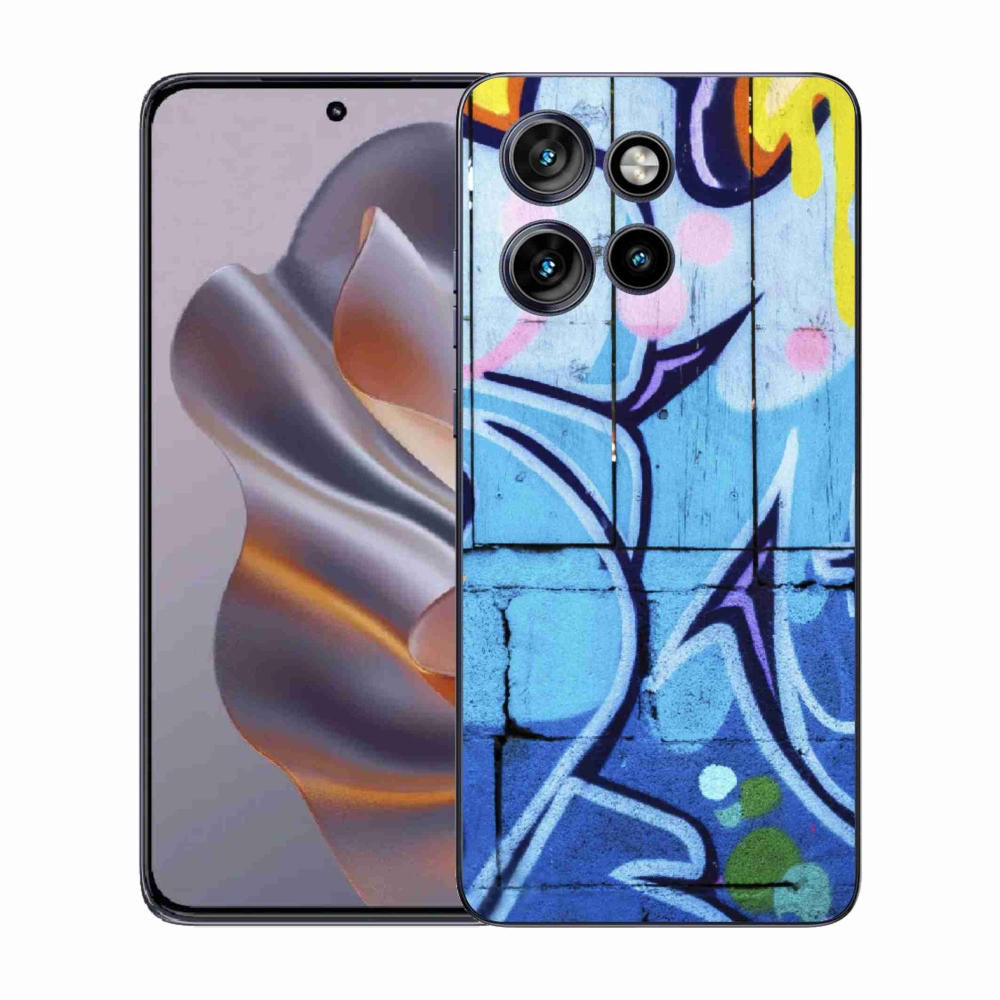 Gelový kryt mmCase na Motorola Edge 50 Neo - graffiti