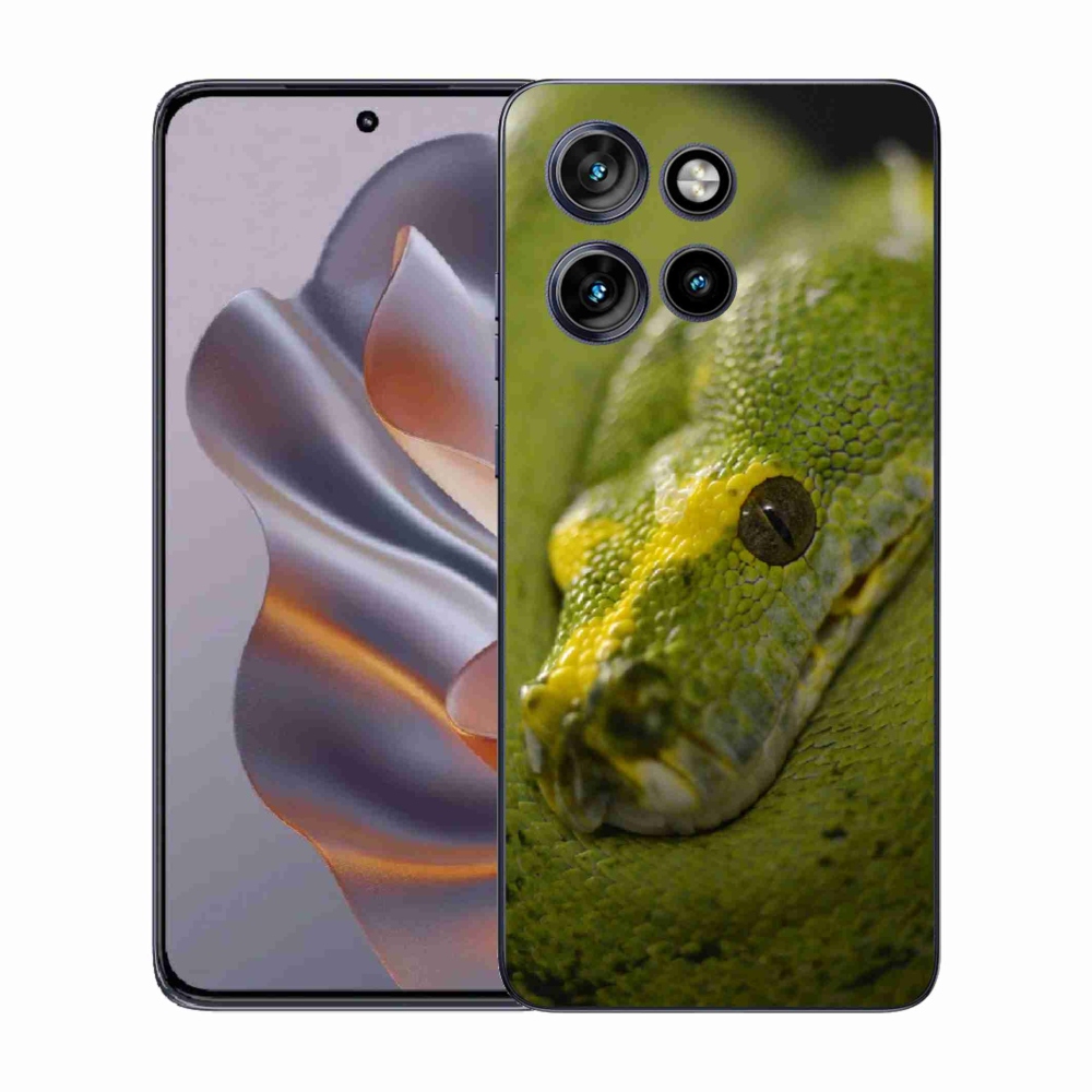 Gelový kryt mmCase na Motorola Edge 50 Neo - had 2