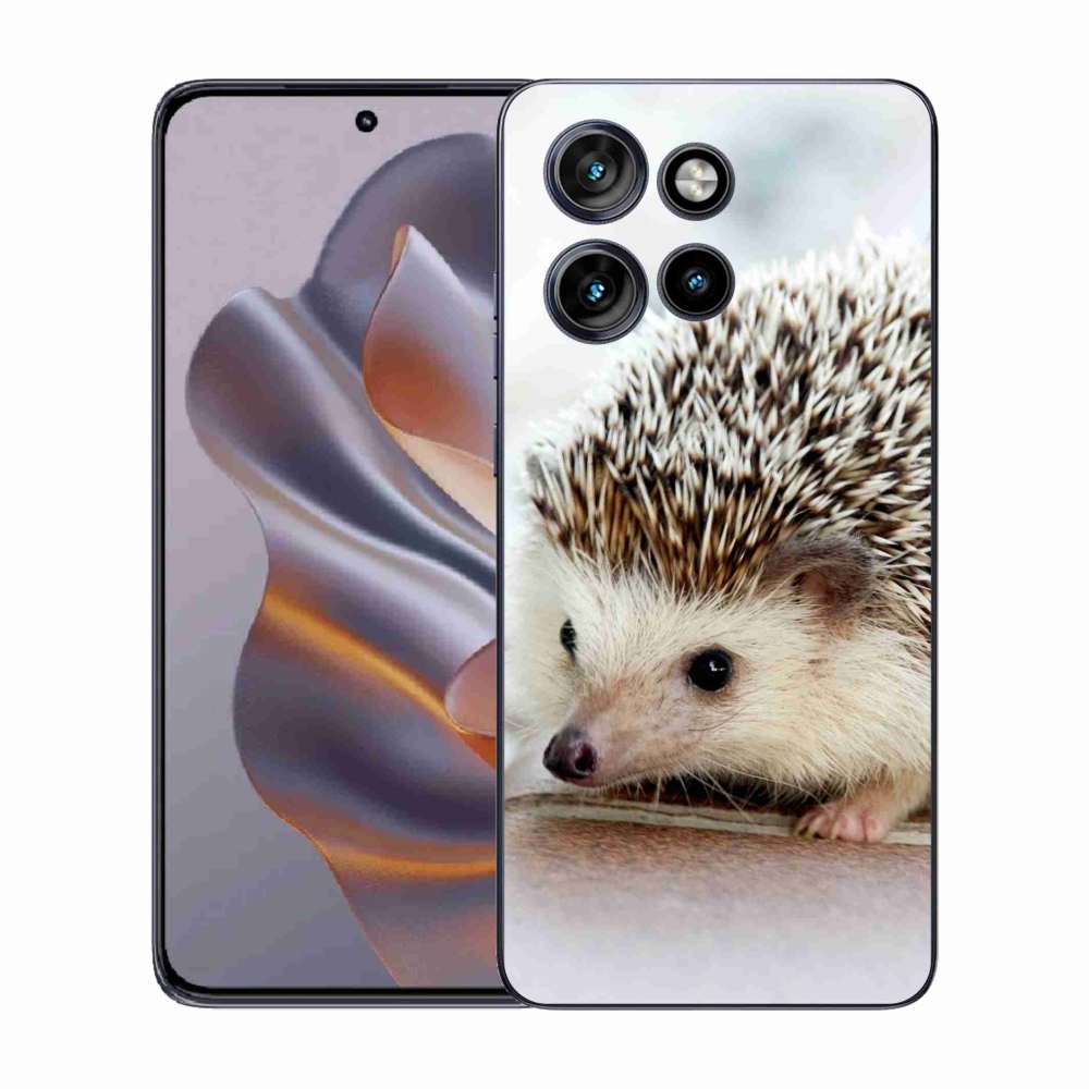 Gelový kryt mmCase na Motorola Edge 50 Neo - ježek