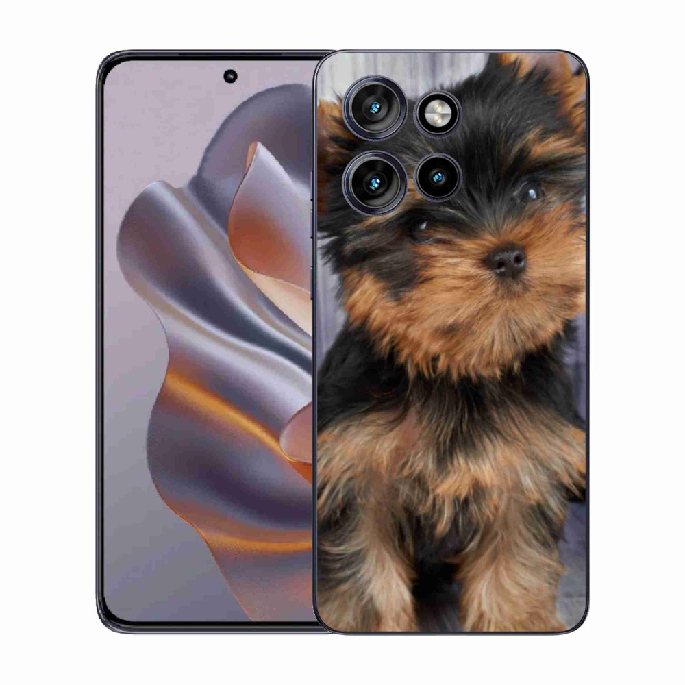 Gelový kryt mmCase na Motorola Edge 50 Neo - jorkšír 9