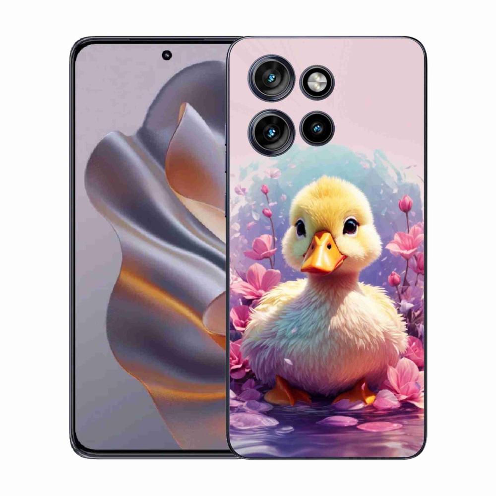Gelový kryt mmCase na Motorola Edge 50 Neo - kachnička