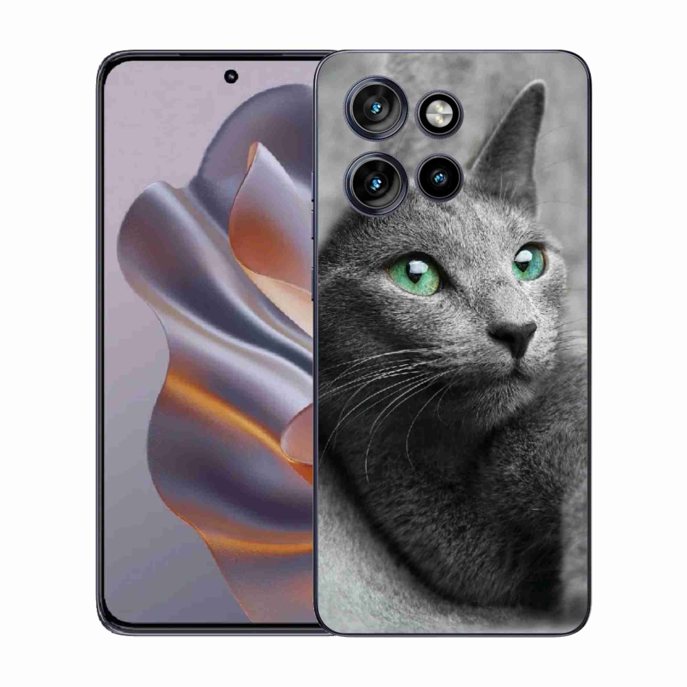 Gelový kryt mmCase na Motorola Edge 50 Neo - kočka 2