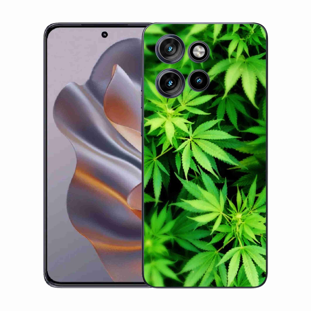 Gelový kryt mmCase na Motorola Edge 50 Neo - konopí 3