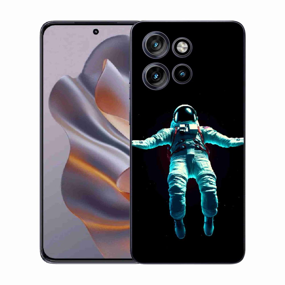 Gelový kryt mmCase na Motorola Edge 50 Neo - kosmonaut