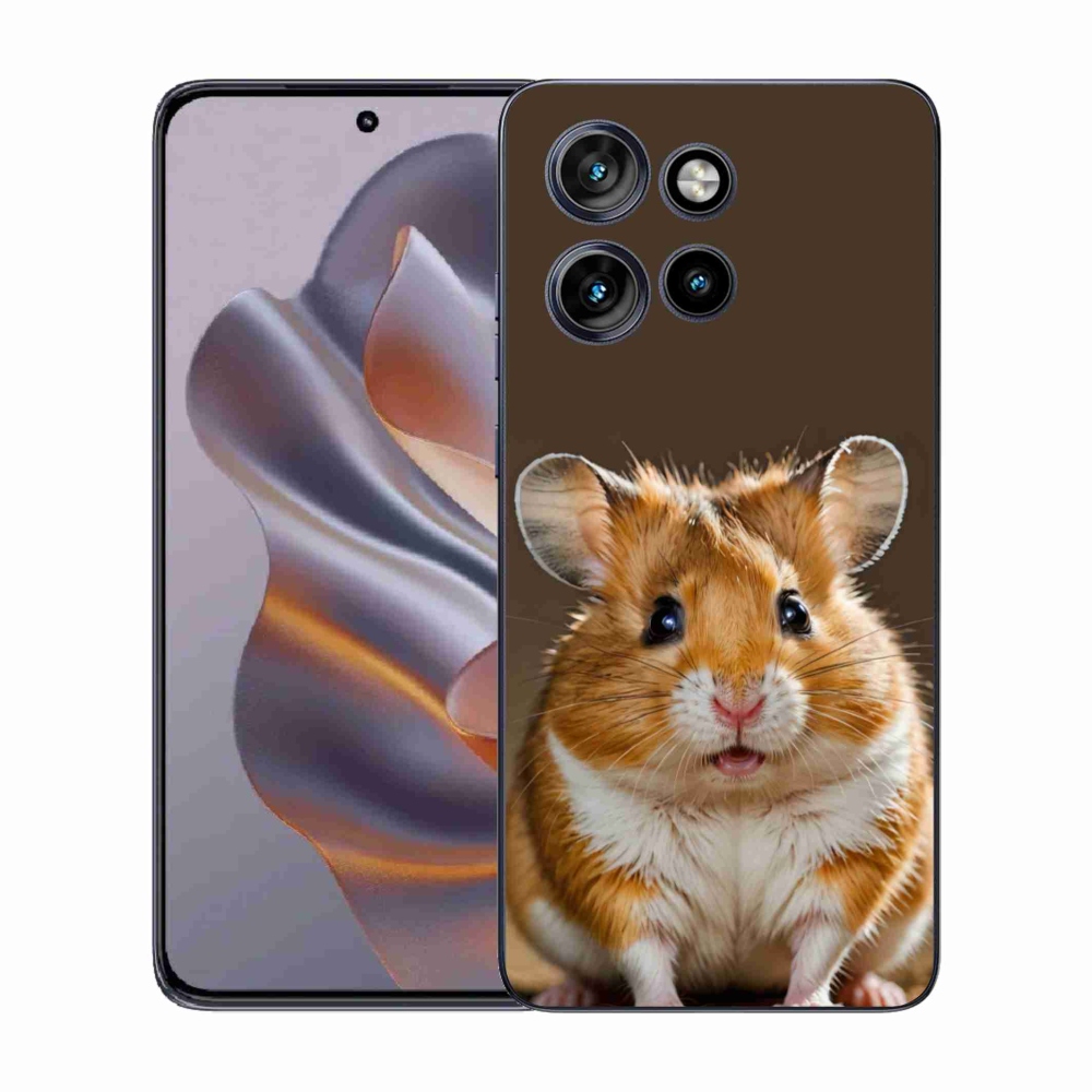 Gelový kryt mmCase na Motorola Edge 50 Neo - křeček