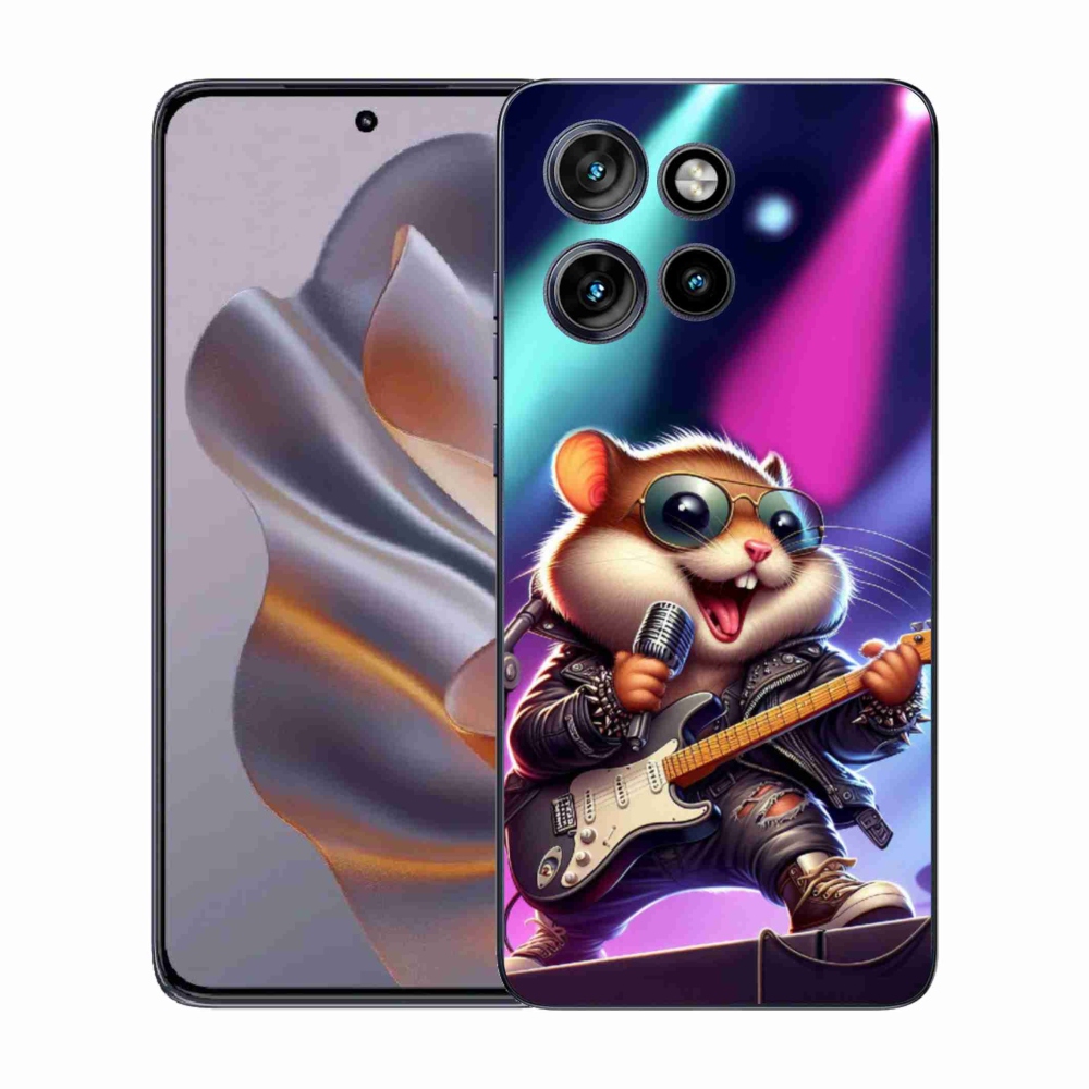 Gelový kryt mmCase na Motorola Edge 50 Neo - křeček rocker