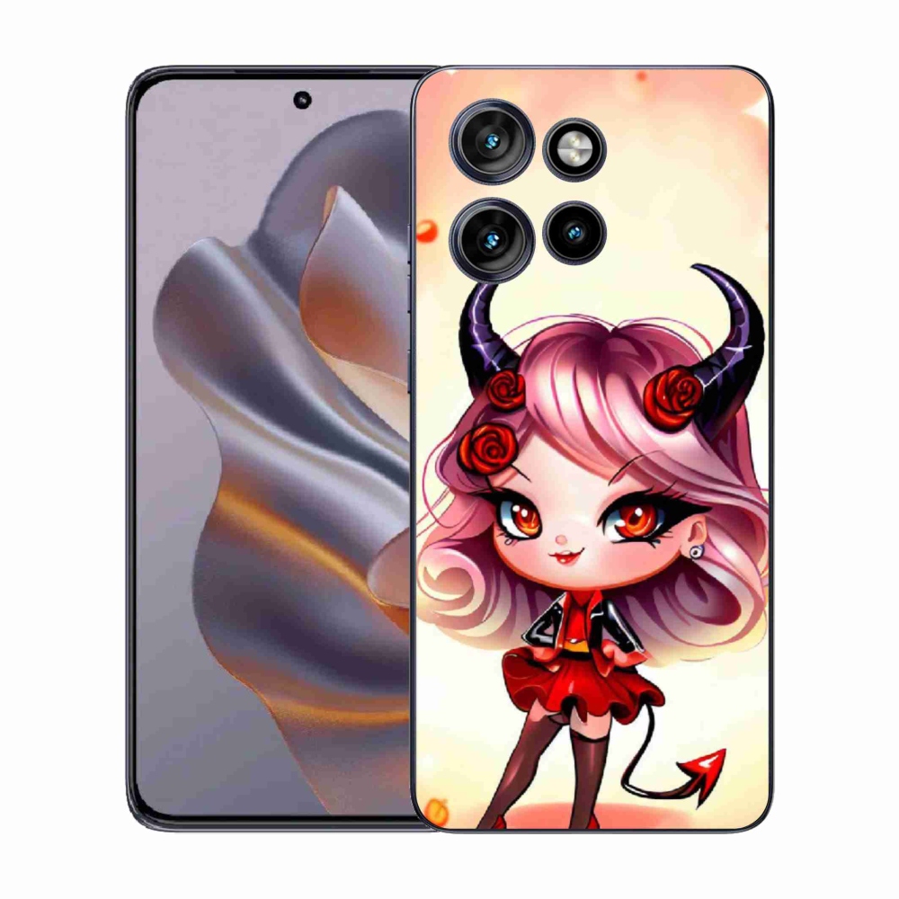 Gelový kryt mmCase na Motorola Edge 50 Neo - kreslená čertice