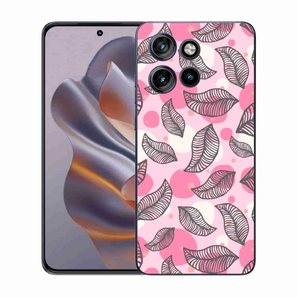 Gelový kryt mmCase na Motorola Edge 50 Neo - kreslené padající listy