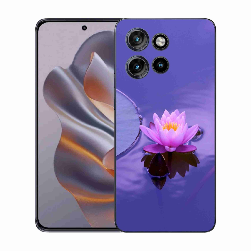 Gelový kryt mmCase na Motorola Edge 50 Neo - květ na hladině