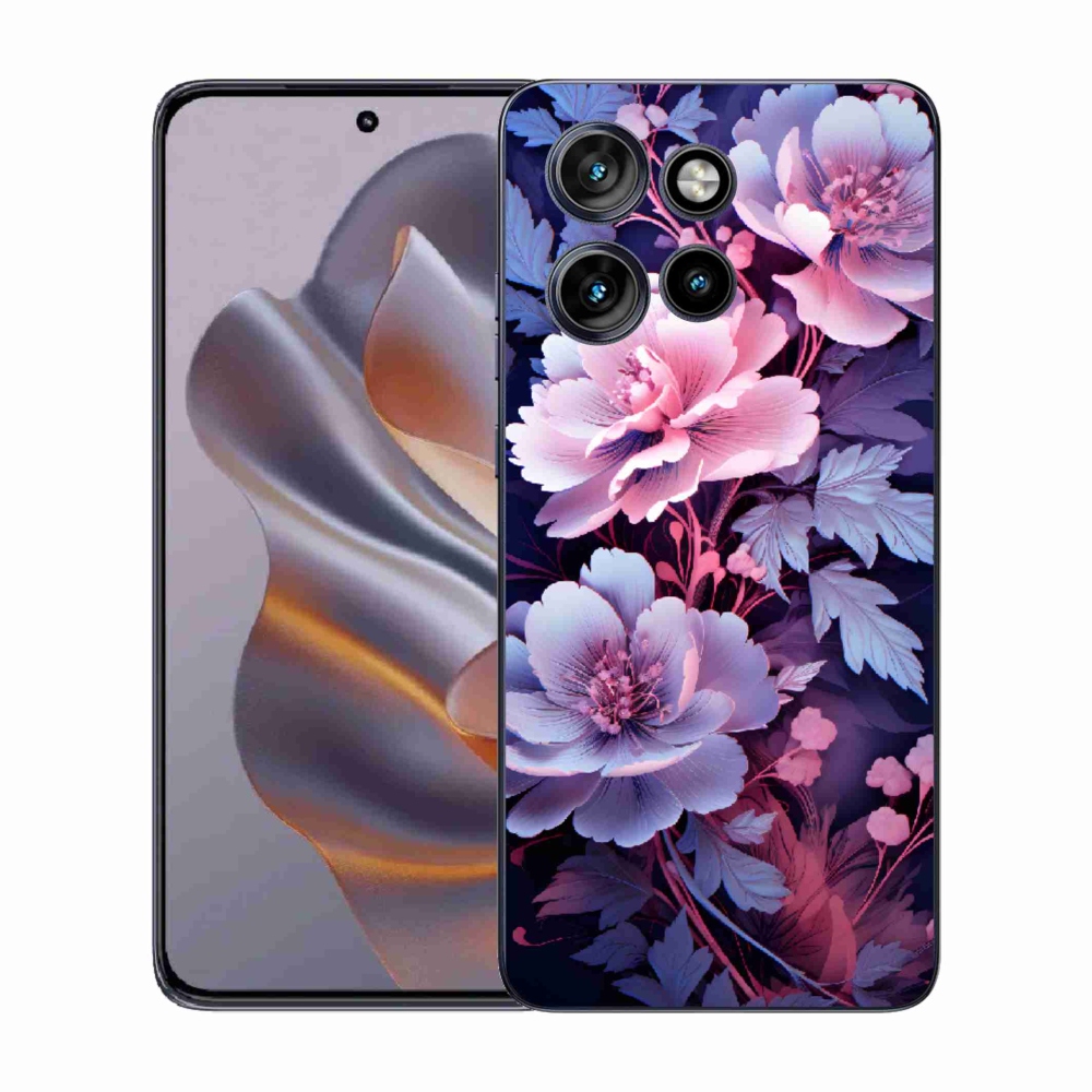 Gelový kryt mmCase na Motorola Edge 50 Neo - květiny 11