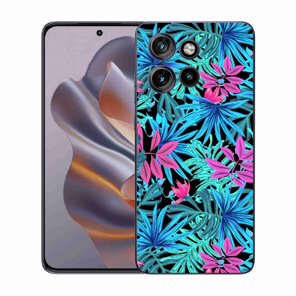 Gelový kryt mmCase na Motorola Edge 50 Neo - květiny 3