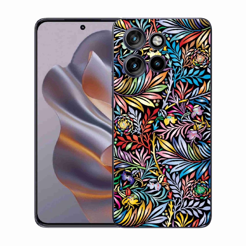 Gelový kryt mmCase na Motorola Edge 50 Neo - květiny 5