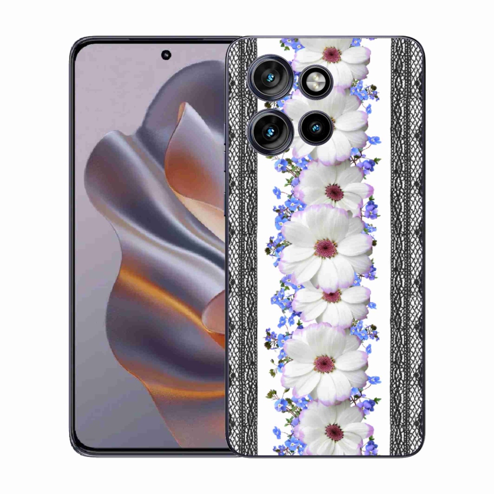 Gelový kryt mmCase na Motorola Edge 50 Neo - květiny 8