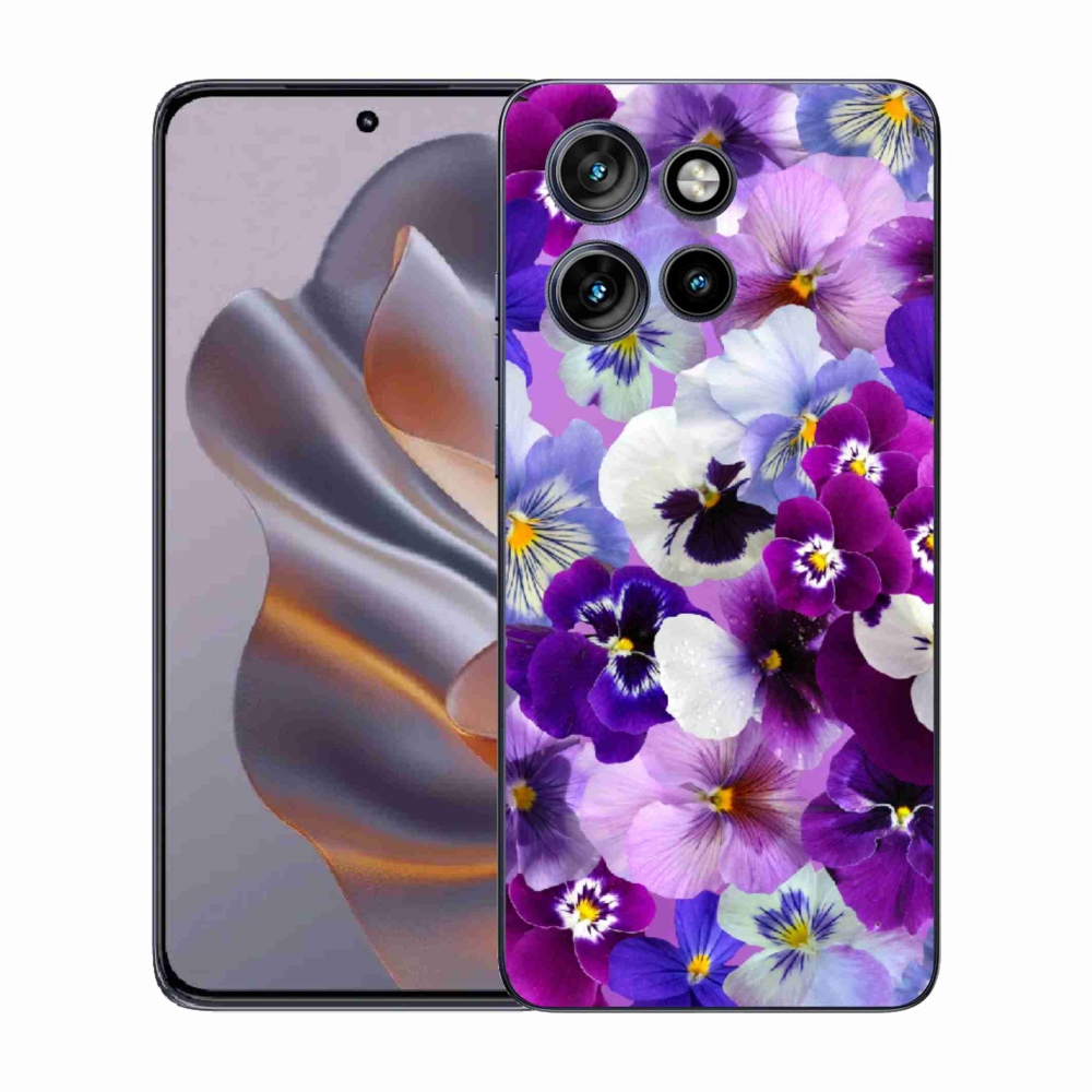 Gelový kryt mmCase na Motorola Edge 50 Neo - květiny 9