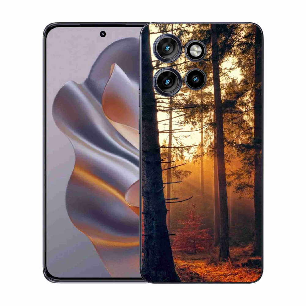 Gelový kryt mmCase na Motorola Edge 50 Neo - les