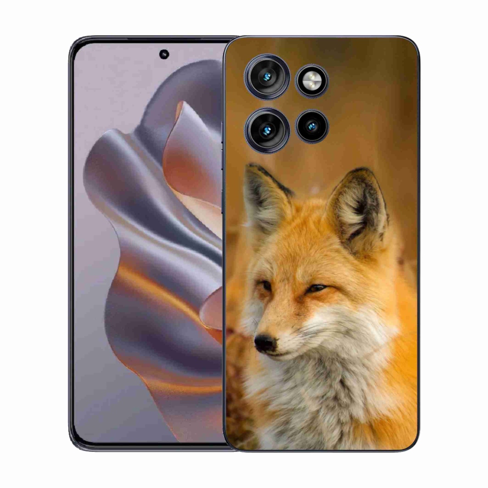 Gelový kryt mmCase na Motorola Edge 50 Neo - liška