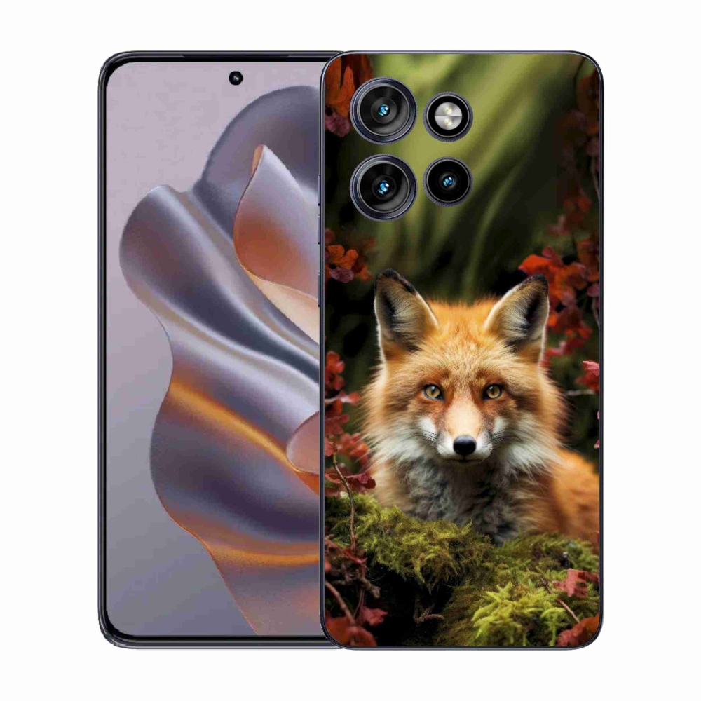Gelový kryt mmCase na Motorola Edge 50 Neo - liška v lese