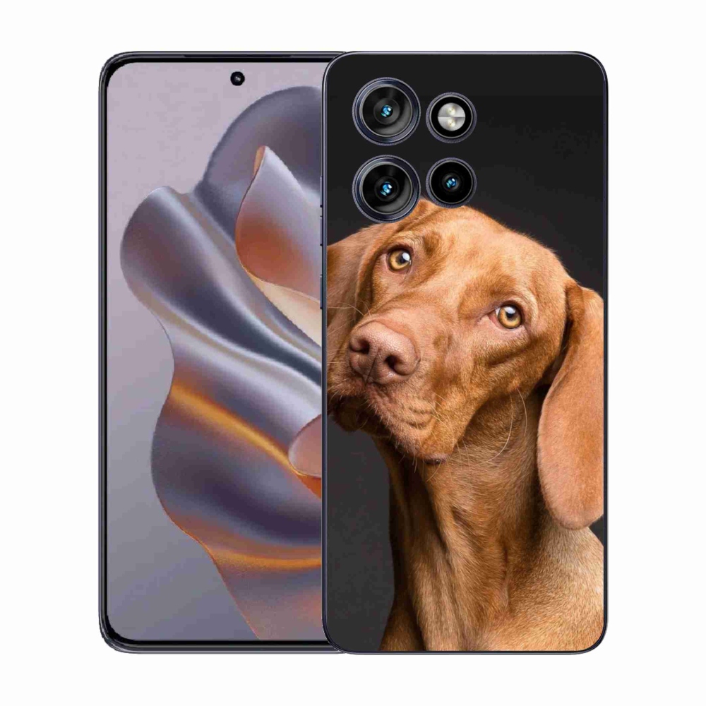 Gelový kryt mmCase na Motorola Edge 50 Neo - maďarský ohař