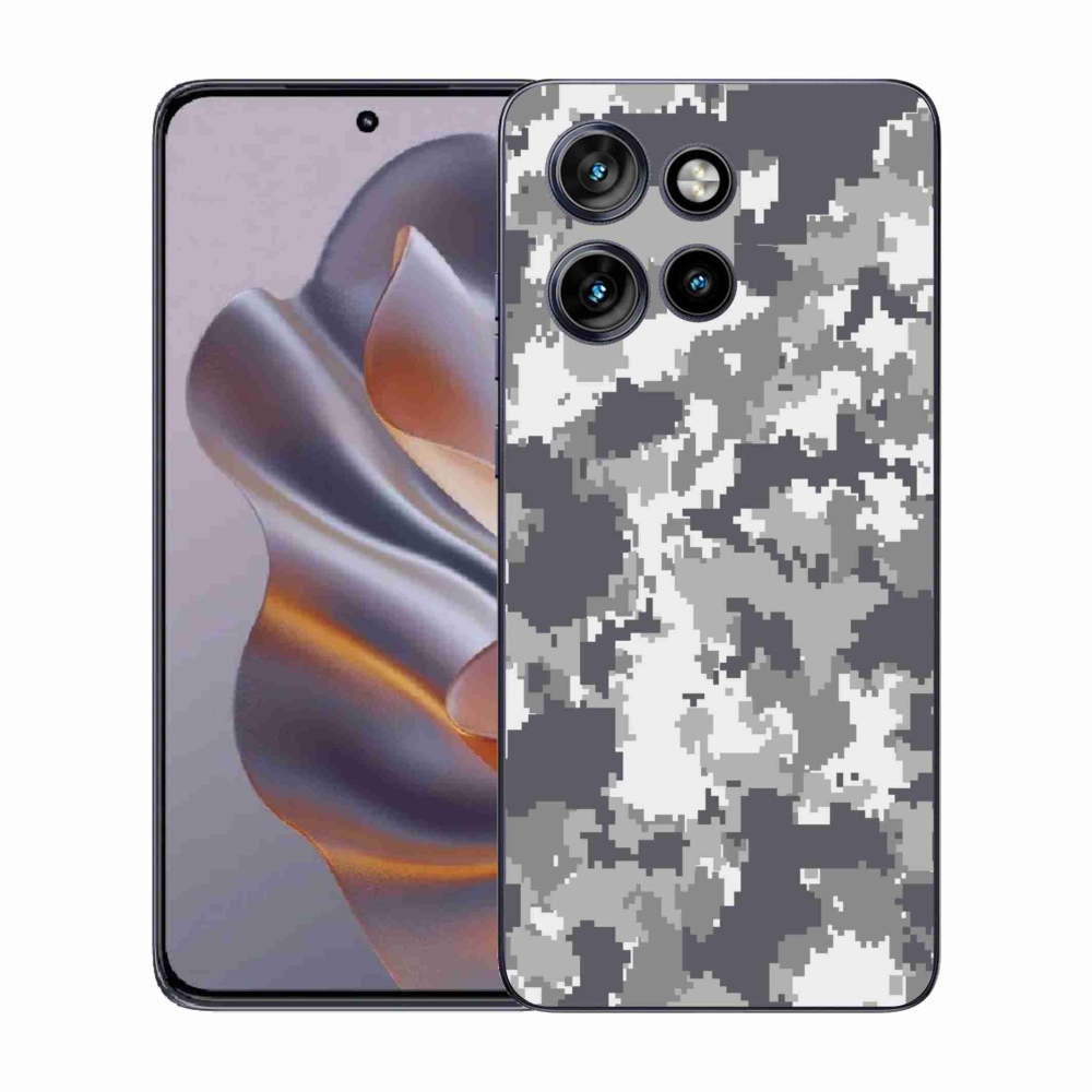 Gelový kryt mmCase na Motorola Edge 50 Neo - maskáčový vzor 2