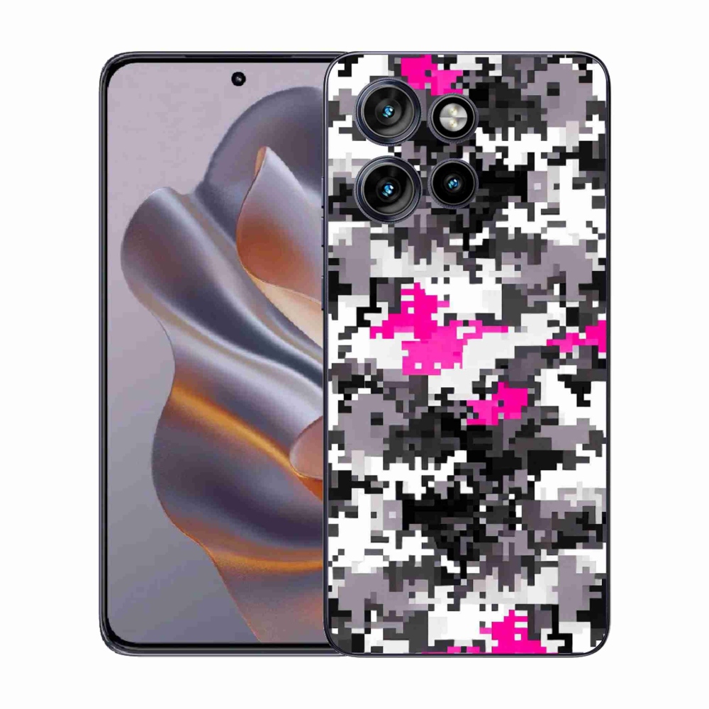 Gelový kryt mmCase na Motorola Edge 50 Neo - maskáčový vzor 4