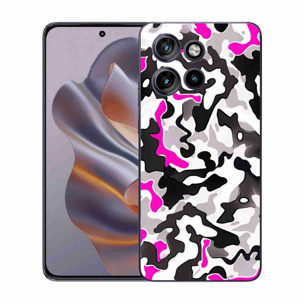 Gelový kryt mmCase na Motorola Edge 50 Neo - maskáčový vzor 5