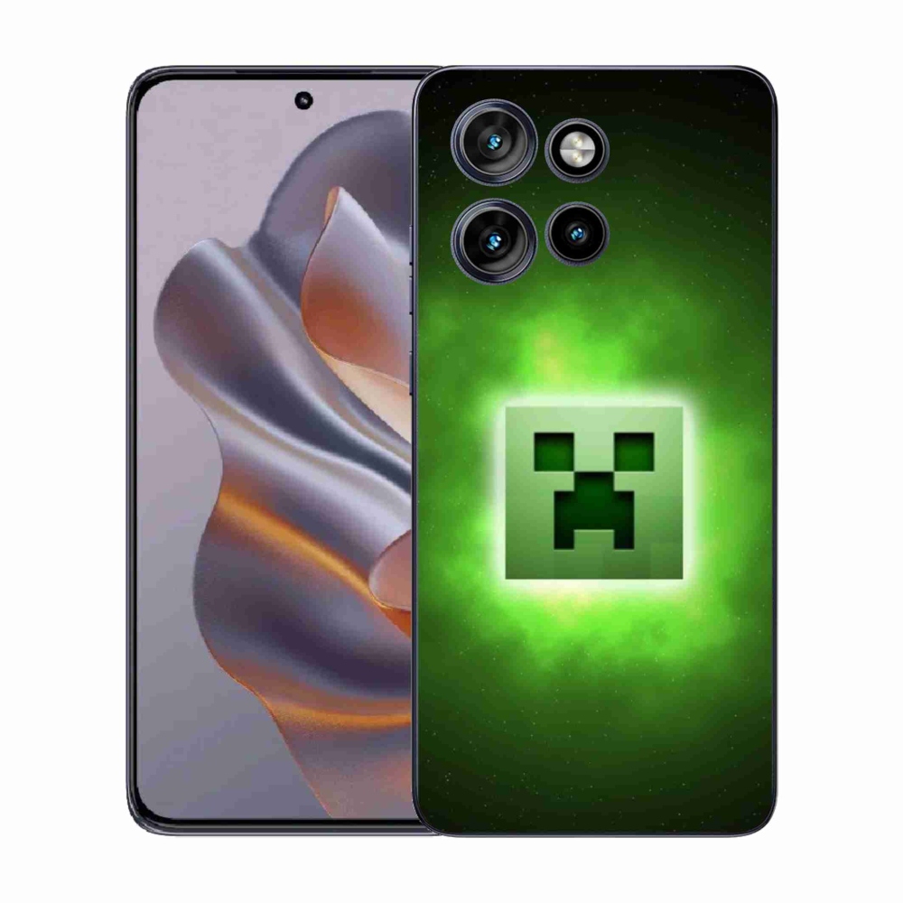 Gelový kryt mmCase na Motorola Edge 50 Neo - minecraft