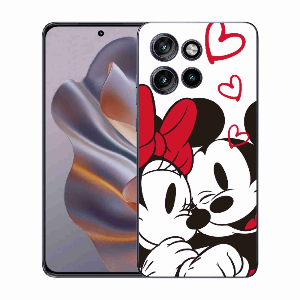 Gelový kryt mmCase na Motorola Edge 50 Neo - minnie a mickey