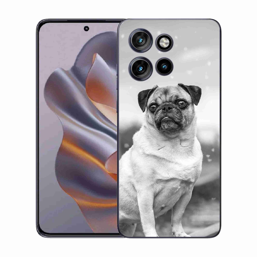 Gelový kryt mmCase na Motorola Edge 50 Neo - mops