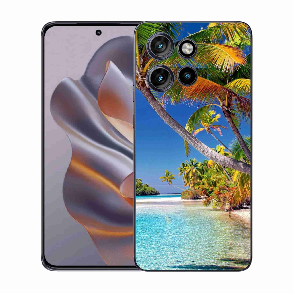 Gelový kryt mmCase na Motorola Edge 50 Neo - mořská pláž