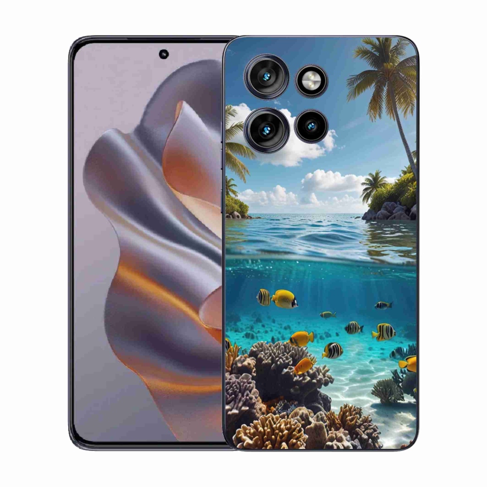 Gelový kryt mmCase na Motorola Edge 50 Neo - mořský svět 4