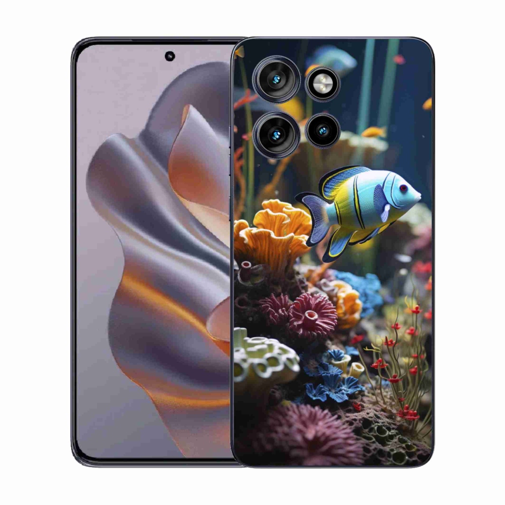 Gelový kryt mmCase na Motorola Edge 50 Neo - mořský svět 5