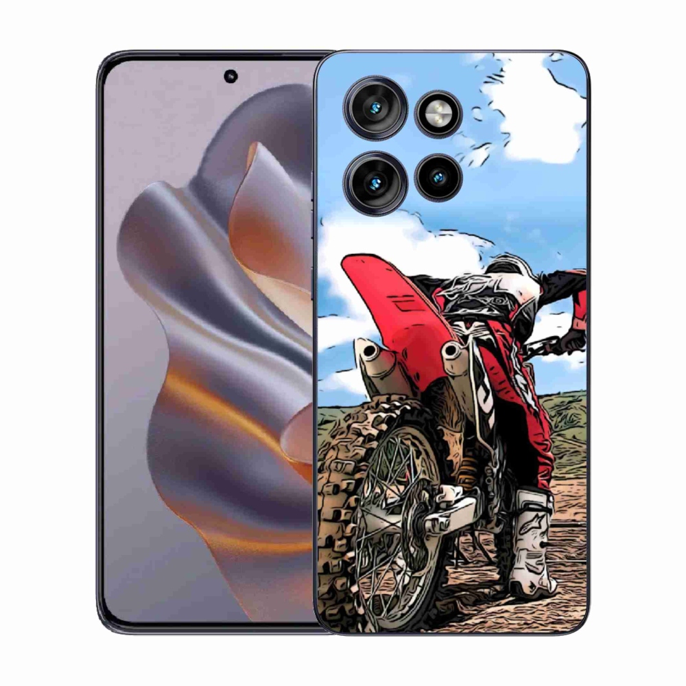 Gelový kryt mmCase na Motorola Edge 50 Neo - moto