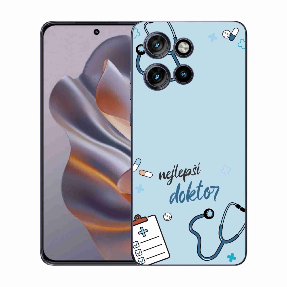 Gelový kryt mmCase na Motorola Edge 50 Neo - nejlepší doktor