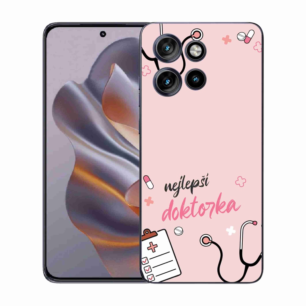 Gelový kryt mmCase na Motorola Edge 50 Neo - nejlepší doktorka